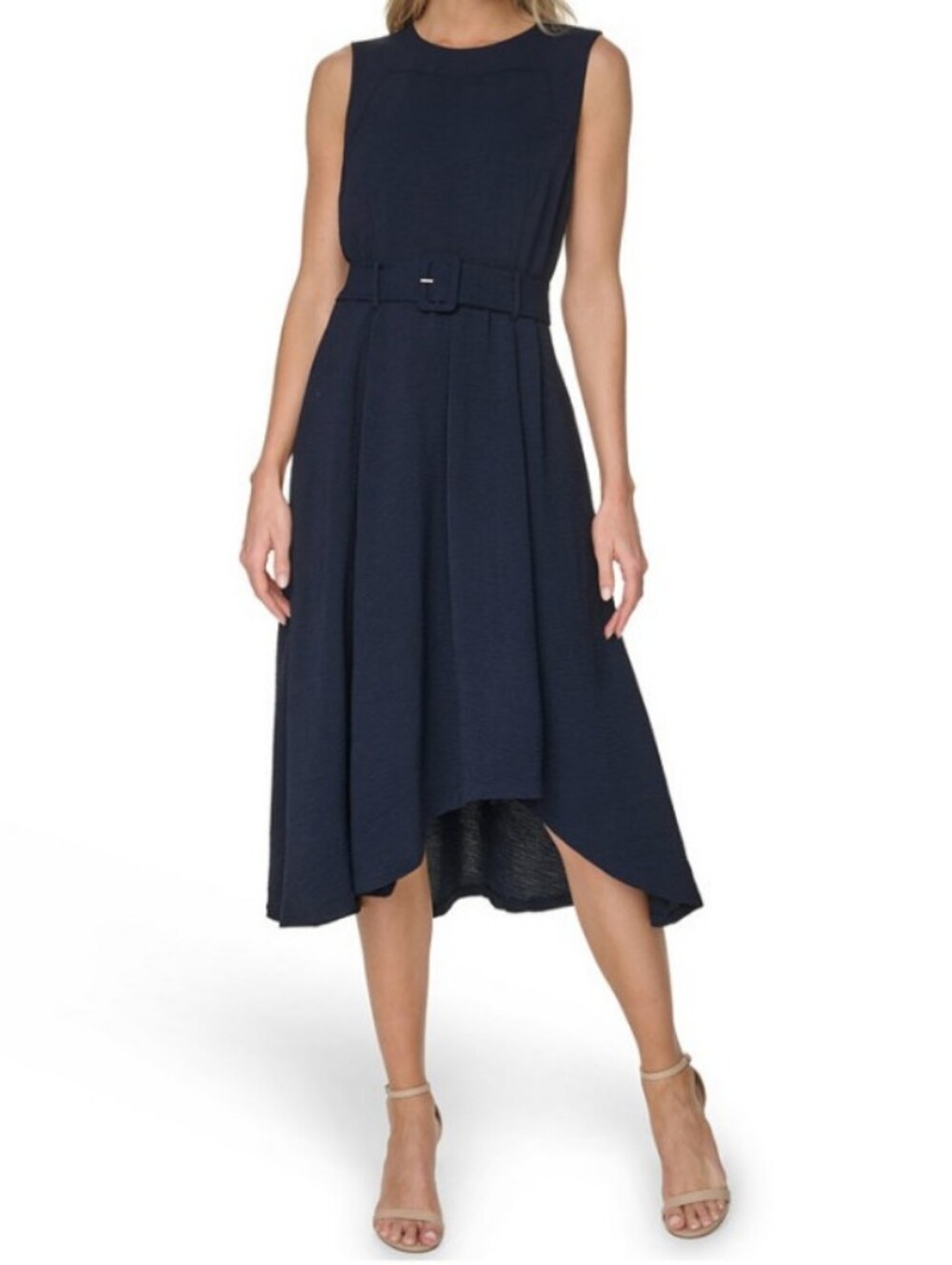 Calvin Klein Women’s Crew Neck Midi Dress